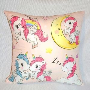 Pillow: unicorn magic Pegasus kawaii